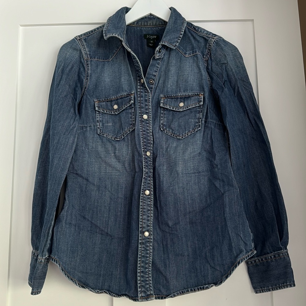 Jcrew Jean Shacket/Shirt